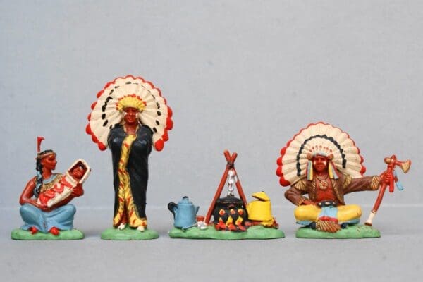SOLD Herald Zang Encampment Indians - Our BEST EVER Set!