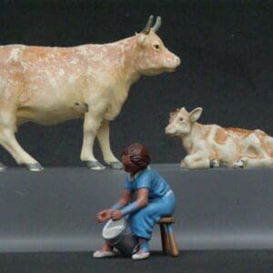 SOLD Herald Jersey Cows - Early Brown Paint