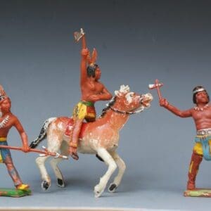 NEW! Cherilea 60mm Mounted Indians - Great Condition!