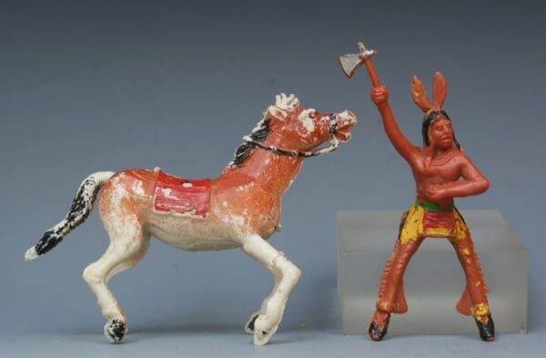 NEW! Cherilea 60mm Mounted Indians - Great Condition! - Image 4