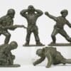 SOLD Lone Star Paratroopers & Khaki Soldier - Unpainted!