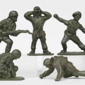SOLD Lone Star Paratroopers & Khaki Soldier - Unpainted!