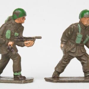 SOLD Lone Star Paratroopers - BROWN Plastic!