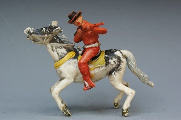 NEW! Cherilea 60mm Mounted Cowboy Firing Rifle