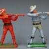 NEW! Cherilea 60mm Cowboys Standing Firing Rifle