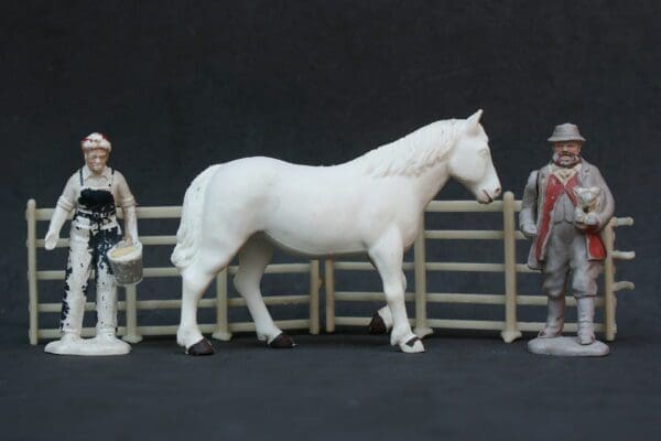 NEW! Britains Shepherd, Girl with Bucket & Field Horse - Image 3