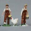SOLD Britains Girl with Bucket & Hens - Lead Mould