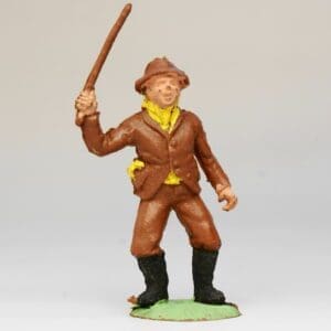 SOLD Gemodels Farm Hand/Beater Brown Plastic