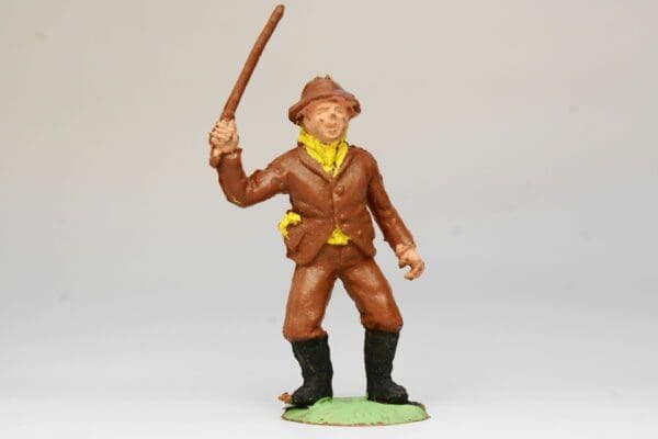 SOLD Gemodels Farm Hand/Beater Brown Plastic