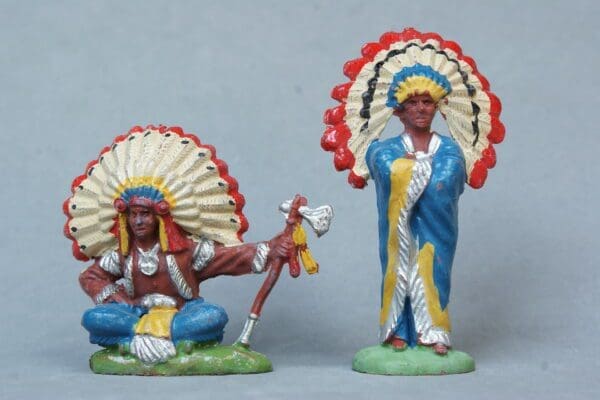 SOLD UNA Camp Fire Indians (Herald Copies) - Superb!