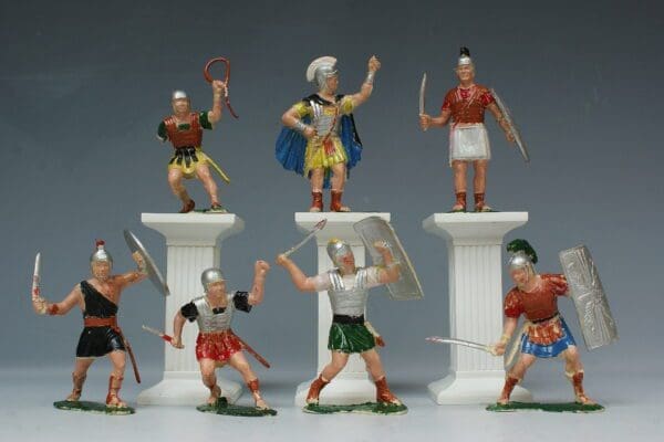 SOLD Marx Roman Legionnaires - Non-Factory Paint