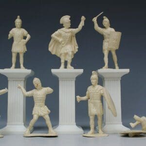 SOLD Marx 60mm Roman Legionnaires - As Found