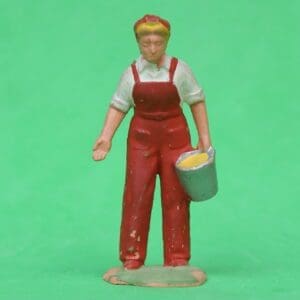 SOLD Britains Girl with Bucket - Lead Mould