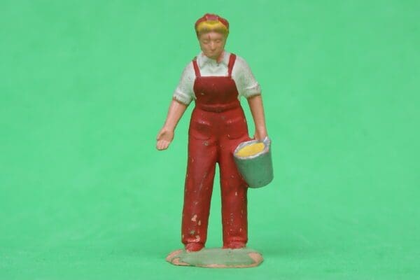 SOLD Britains Girl with Bucket - Lead Mould
