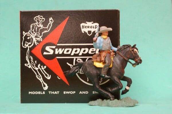 Herald Swoppet Mounted Cowboy Sheriff