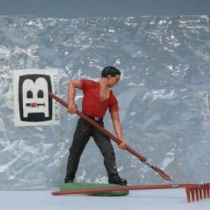 SOLD Herald Labourer (Red Shirt) - Cellophane Packet