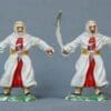 SOLD Pair of Trojan Arab Warriors with Curved Swords