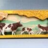SOLD Herald 'Zang' Ayrshire Cow & Calves Display Carton I