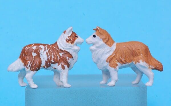 SOLD Britains Farm Collie Dog - BROWN Colour Variant