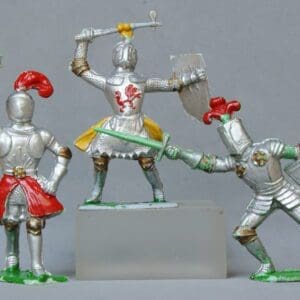 SOLD Cherilea Hilco 60mm Medieval Knights - Early Paint