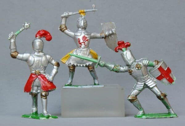 SOLD Cherilea Hilco 60mm Medieval Knights - Early Paint