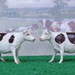 SOLD B&S Farm Series Cows - Dark Brown Markings