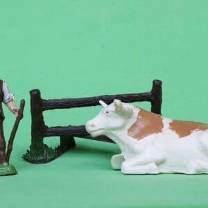 Taylor & Sons Farm Lying Cow, Drover & Stile