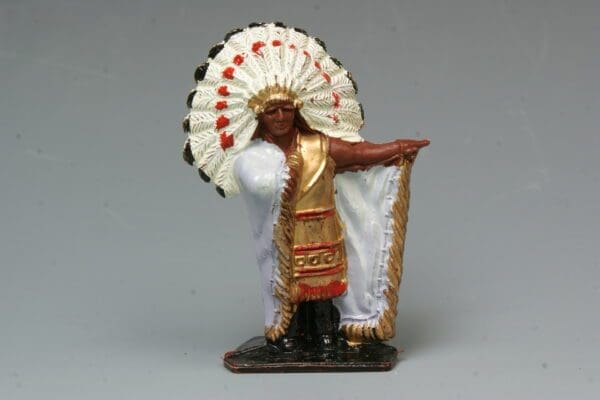 Lone Star Indian Chief Pointing - Virtually MINT!