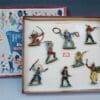 SOLD Herald Zang Cowboys & Indians - 8-Piece Box Set