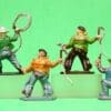 NEW! Lone Star Cowboys - CHESTNUT Plastic - Image 3