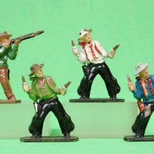 SOLD Lone Star Cowboys - Rare KHAKI Plastic