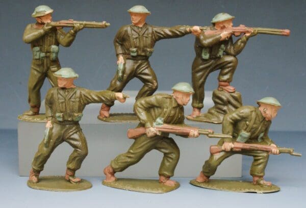 SOLD Timpo British Khaki Infantry