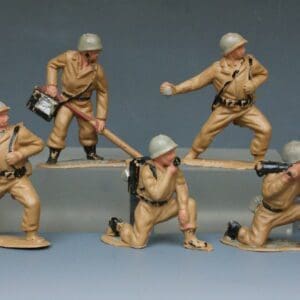 SOLD Timpo Solids West German Army Soldiers