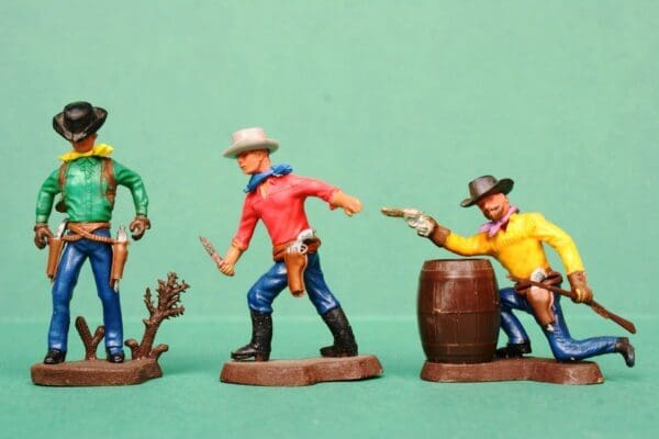 Swoppet Cowboys 3-Figure Set (2nd Series) #3