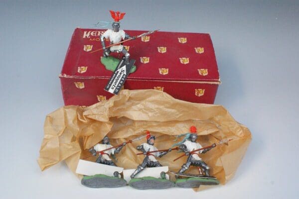 SOLD 'Swoppet' Knight with Pole-axe - 'Rahere' Trade Box! - Image 3