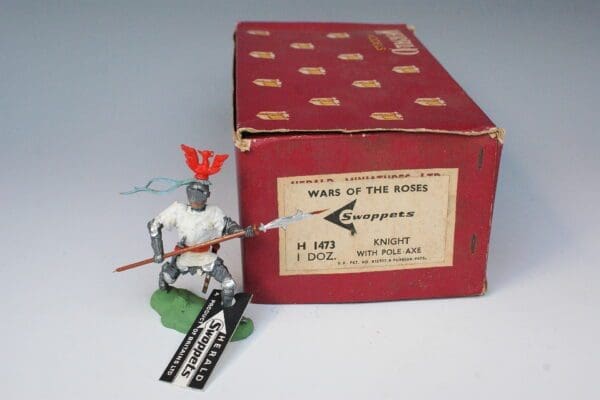 SOLD 'Swoppet' Knight with Pole-axe - 'Rahere' Trade Box!