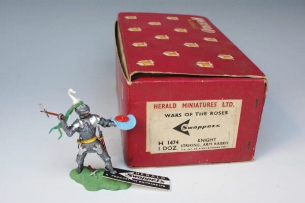 SOLD Swoppet Knight Striking - 'Rahere' Trade Box!