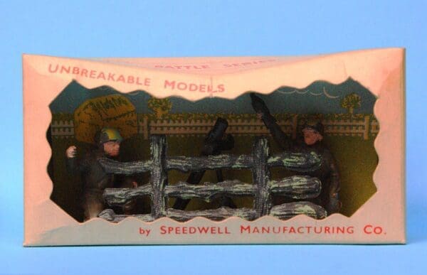 SOLD Speedwell Battle Series Fence & 3-Piece Mortar Crew