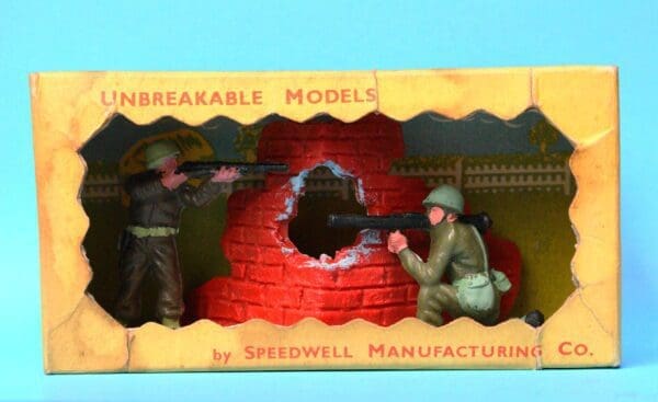 SOLD Speedwell Battle Series - Corner Building & 2 Soldiers