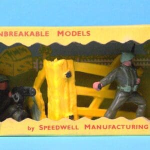 SOLD Speedwell Battle Series - 3-Bar Gate & 2 Soldiers