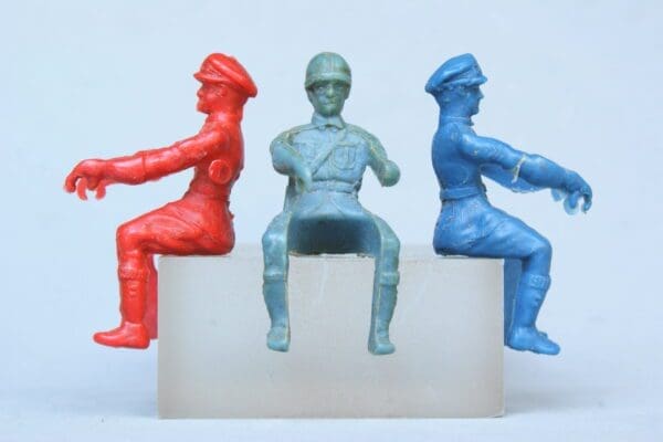 SOLD Airfix Motorcycle Dispatch Riders - Group of 3