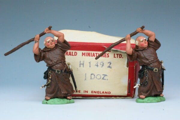 SOLD Herald Friar Tuck x 6 (MINT in Part 'Rahere' Box)