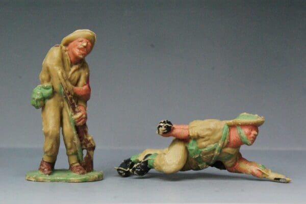 SOLD Trojan Australians Sand Plastic