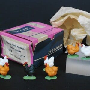 SOLD Britains Farm Cocks & Hens Trade Box