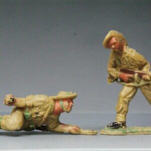 SOLD Trojan Australians Sand Plastic