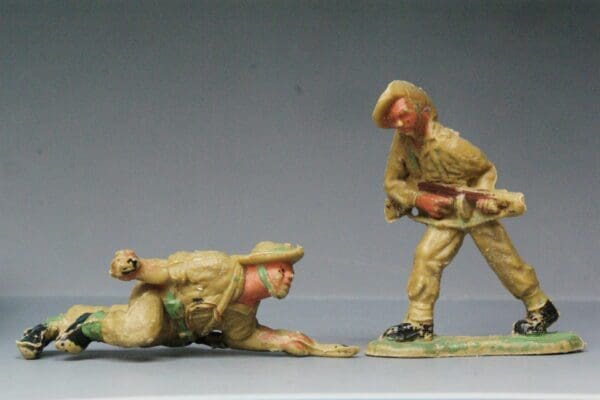 SOLD Trojan Australians Sand Plastic
