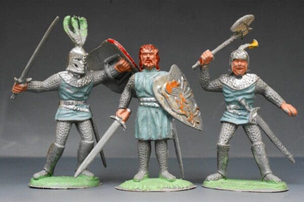 SOLD Timpo Solid Knights DUCK-EGG BLUE Paint Variants