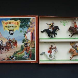 SOLD Herald Mounted Indians & Cowboys - Box Set