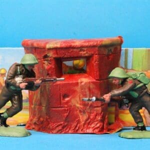 SOLD UNA Khaki Infantry & Pill Box (Herald Copies)