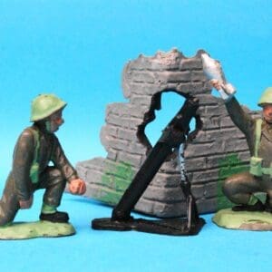 SOLD Kentoys Mortar Crew & Speedwell Battle Accessory